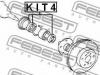FEBEST KIT4 Комплект ступичных сальников