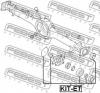FEBEST KIT-ET Комплект подшипников задн полуоси KIT-ET
