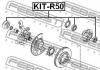 FEBEST KIT-R50 Подшипник роликовый передней полуоси, ремкомплект
