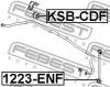 FEBEST KSB-CDF Втулка стабилизатора задняя