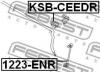FEBEST KSBCEEDR Втулка заднего стабилизатора