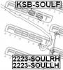 FEBEST KSB-SOULF Втулка стабилизатора: KIA SOUL 2008-