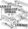FEBEST LRAB-016Z Сайлентблок задней цапфы