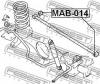 FEBEST MAB-014 Сайлентблок поперечной тяги