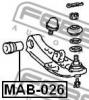 FEBEST MAB-026 Сайлентблок передний переднего рычага