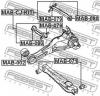 FEBEST MAB080 С/блок FEBEST MAB-080 Lancer/Colt 92-/Carisma 95-задн.верхн.рыч.внутр.