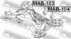 FEBEST MAB104 САЙЛЕНБЛОК ЗАДНЕГО ДИФФЕРЕНЦИАЛА