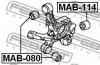 FEBEST MAB114 САЙЛЕНБЛОК ЗАДНЕЙ ЦАПФЫ (MITSUBISHI ECLIPSE DK2A/DK4A USA 2006- MITSUBISHI ENDEAVOR D71W/D81W 2003-