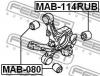 FEBEST MAB-114RUB Сайлентблок задней цапфы