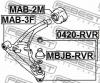FEBEST MAB-2M Сайлентблок переднего рычага