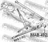 FEBEST MAB492 САЙЛЕНБЛОК ЗАДНЕГО ПРОДОЛЬНОГО РЫЧАГА