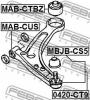 FEBEST MAB-CTBZ САЙЛЕНБЛОК ПЕРЕДНЕГО РЫЧАГА () FEBEST