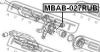 FEBEST MBAB027RUB САЙЛЕНБЛОК ЗАДНЕЙ ЦАПФЫ