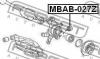 FEBEST MBAB027Z САЙЛЕНБЛОК ПЛАВАЮЩИЙ ЦАПФЫ [13]