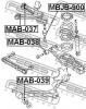 FEBEST MBJB-900 Пыльник опоры шаровой заднего верхнего рычага