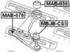 FEBEST MBJB-CS5 Пыльник опоры шаровой нижнего рычага