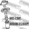 FEBEST MD-CBF Отбойник переднего амортизатора
