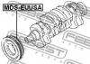 FEBEST MDSEUUSA ШКИВ КОЛЕНВАЛА (MITSUBISHI CHARIOT/SPACE WAGON GRANDIS N84W/N94W 1997-2003 MITSUBISHI GALANT EA3A/EA