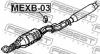 FEBEST MEXB03 Подушка крепления глушителя (mitsubishi lancer cs