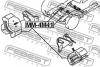 FEBEST MM4M41 ПОДУШКА ДВИГАТЕЛЯ ПЕРЕДНЯЯ AT/MT (MITSUBISHI PAJERO III MONTERO V75W 2000-2006) FEBEST