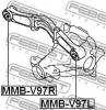 FEBEST MMB-V97R Опора редуктора: MITSUBISHI PAJERO III MONTERO V65W/V75W 2000-2006