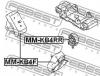 FEBEST MMKB4F ПОДУШКА ДВИГАТЕЛЯ ПЕРЕДНЯЯ AT/MT (MITSUBISHI L200 KB4T 2005-) FEBEST