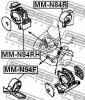 FEBEST MMN94F ПОДУШКА ДВИГАТЕЛЯ ПЕРЕДНЯЯ