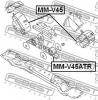 FEBEST MMV45 ПОДУШКА ДВИГАТЕЛЯ ЗАДНЯЯ (MITSUBISHI PAJERO II V14W-V55W 1991-2004) FEBEST