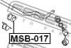 FEBEST MSB-017 Втулка переднего стабилизатора