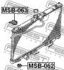 FEBEST MSB-063 Втулка крепления радиатора