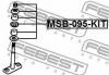 FEBEST MSB-095-KIT Втулка стойки переднего стабилизатора комплект