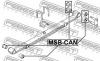 FEBEST MSB-CAN Втулка рессоры