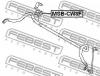 FEBEST MSBCW8F ВТУЛКА ПЕРЕДНЕГО СТАБИЛИЗАТОРА D22