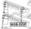 FEBEST MSB-DGF Втулка стабилизатора передняя