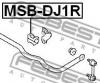 FEBEST MSBDJ1R ВТУЛКА ЗАДНЕГО СТАБИЛИЗАТОРА D19