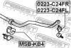 FEBEST MSB-KB4 Втулка стабилизатора передняя