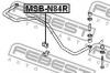 FEBEST MSBN84R ВТУЛКА ЗАДНЕГО СТАБИЛИЗАТОРА D22