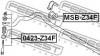 FEBEST MSB-Z34F Втулка стабилизатора