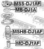 FEBEST MSHB-DJ1AF Пыльник переднего амортизатора