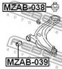 FEBEST MZAB038 САЙЛЕНБЛОК ЗАДНИЙ ПЕРЕДНЕГО РЫЧАГА