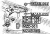 FEBEST MZAB093 САЙЛЕНБЛОК ЗАДНЕЙ БАЛКИ