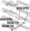 FEBEST MZAB-115 Сайлентблок задней продольной тяги