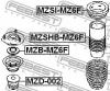 FEBEST MZBMZ6F ПОДШИПНИК ОПОРЫ ПЕРЕДНЕГО АМОРТИЗАТОРА (MAZDA 6 GG 2002- MAZDA 6 WAGON GY 2002-) FEBEST
