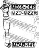 FEBEST MZD-MZ2R ОТБОЙНИК ЗАДНЕГО АМОРТИЗАТОРА