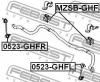 FEBEST MZSB-GHF ВТУЛКА ПЕРЕДНЕГО СТАБИЛИЗАТОРА D22 (MAZDA 6 GH 2008-2013; MAZDA 6 WAGON GH 2008-2013) FEBEST