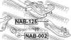 FEBEST NAB-002 Сайлентблок переднего торсиона