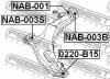 FEBEST NAB-003S Сайлентблок переднего рычага