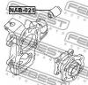FEBEST NAB021 САЙЛЕНБЛОК ЗАДНЕЙ ЦАПФЫ
