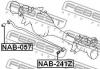 FEBEST NAB057 САЙЛЕНБЛОК ПЕРЕДНЕЙ ПОПЕРЕЧНОЙ ТЯГИ