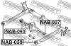FEBEST NAB059 С/блок FEBEST NAB059 NISSAN B15/N16/G10/B10RS задней балки